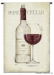 Red Wine Merlot Cellar Wall Tapestry - C-1532
