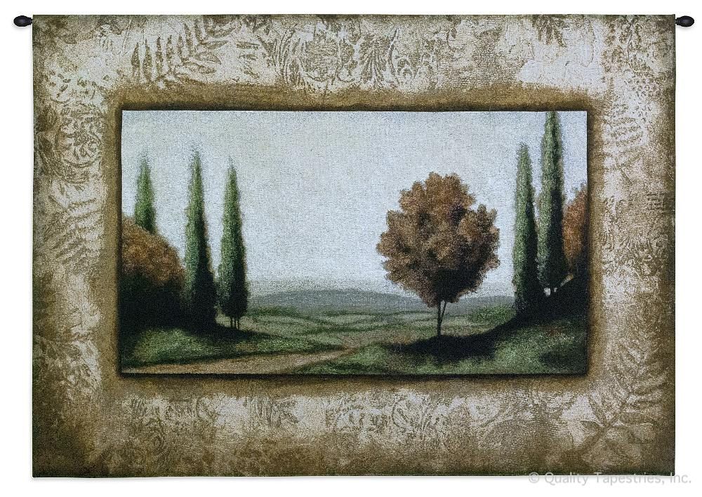 Cypress Vista II Wall Tapestry C-1604, 1604-Wh, 1604C, 1604Wh, 40-49Inchestall, 40H, 50-59Incheswide, 53W, Carolina, USAwoven, Cypress, Group, Horizontal, Ii, Landscape, Light, Tapestry, Vista, Wall, tapestries, tapestrys, hangings, and, the