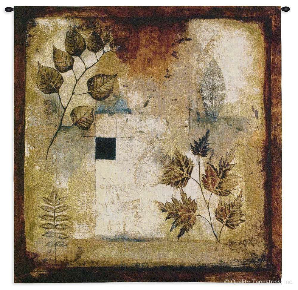 Ephemeral Creation Leaf Wall Tapestry C-1639, 1639-Wh, 1639C, 1639Wh, 30-39Inchestall, 30-39Incheswide, 35H, 35W, Abstract, Art, S, Botanical, Brown, Carolina, USAwoven, Contemporary, Cotton, Creation, Ephemeral, Floral, Flower, Flowers, Hanging, Leaf, Modern, Pedals, Red, Seller, Square, Tapastry, Tapestries, Tapestry, Tapistry, Wall, Woven, Woven, tapestries, tapestrys, hangings, and, the