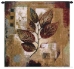 Modernist Autumn Leaves Wall Tapestry - C-1640