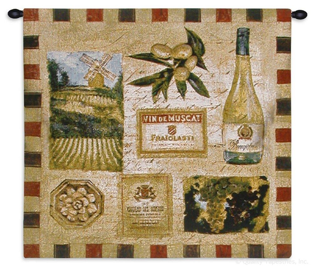 From the Wine Land II Wall Tapestry C-1705, 10-29Inchestall, 10-29Incheswide, 1705-Wh, 1705C, 1705Wh, 27H, 27W, Abstract, Alcohol, Art, Brown, Carolina, USAwoven, Contemporary, Cotton, From, Group, Hanging, Ii, Land, Modern, Small, Spirits, Square, Tapastry, Tapestries, Tapestry, Tapistry, The, Vineyard, Wall, Wine, Woven, tapestries, tapestrys, hangings, and, the