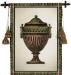 Empire Urn Small II Wall Tapestry - C-1717