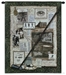 Old Golf Collage II Wall Tapestry - C-1761