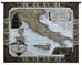Map of Italy Wine Country Wall Tapestry - C-1831