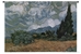 Van Gogh Wheatfield With Cypresses Wall Tapestry - C-1406