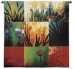 Li-Leger Tropical Nine Patch I Wall Tapestry - C-2073