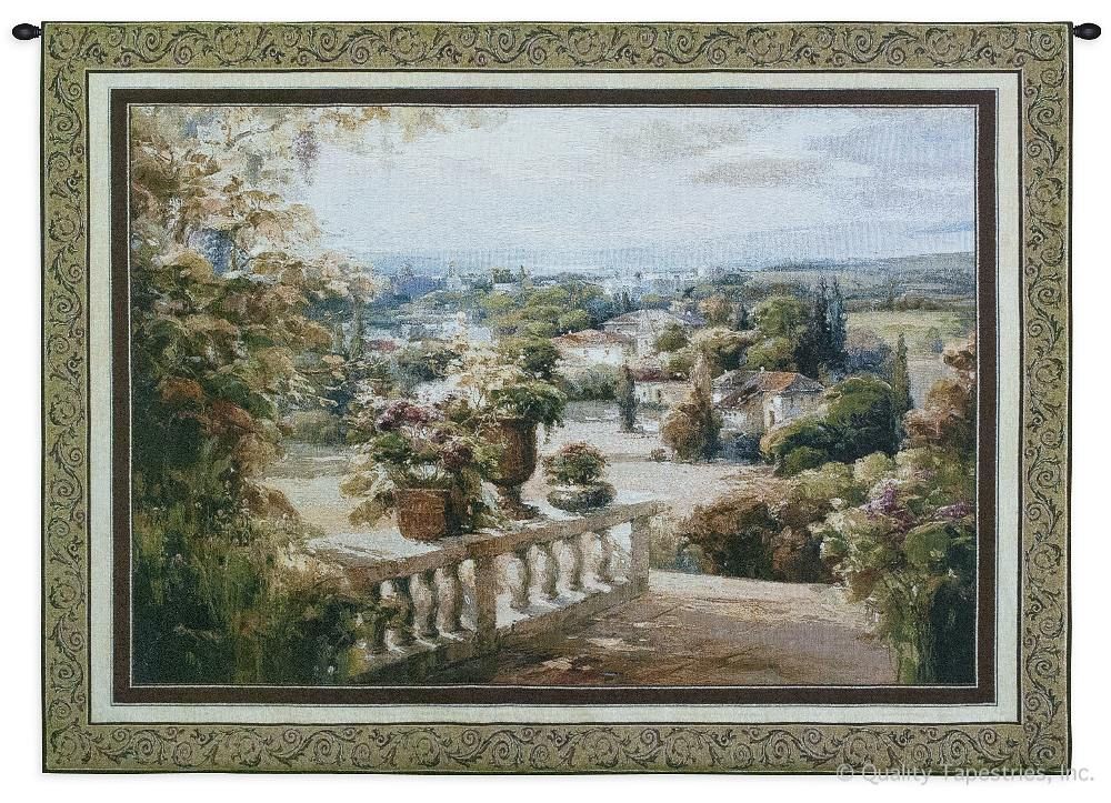 Paradiso Wall Tapestry C-2086, Carolina, USAwoven, Tapestry, Landscape, Green, 50-59Incheswide, 30-39Inchestall, Horizontal, Cotton, Woven, Wall, Hanging, Tapestries, tapestries, tapestrys, hangings, and, the
