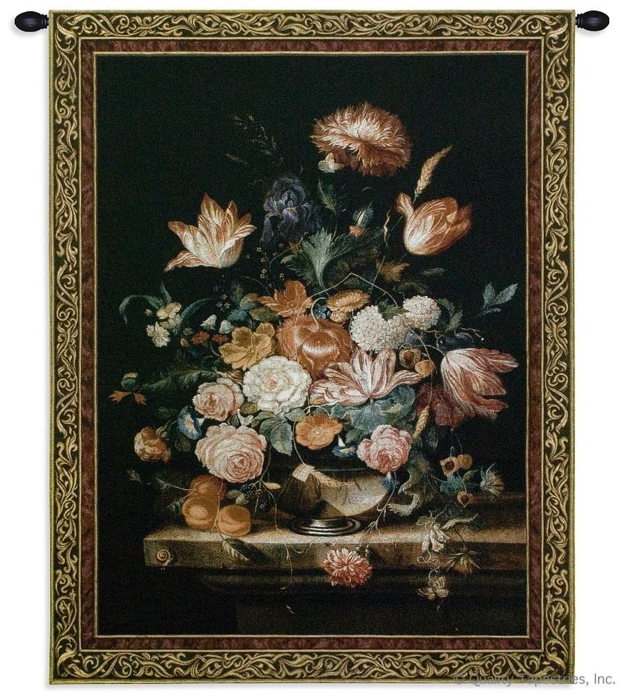 Bouquet of Majesty Wall Tapestry C-2133M, 2133-Wh, 2133C, 2133Cm, 2133Wh, 2177-Wh, 2177C, 2177Wh, 40-49Incheswide, 42W, 50-59Inchestall, 50-59Incheswide, 53H, 53W, 70-79Inchestall, 76H, Art, S, Black, Botanical, Bouquet, Carolina, USAwoven, Cotton, Dark, Floral, Flower, Flowers, Hanging, Majesty, Of, Pedals, Seller, Tapestries, Tapestry, Vertical, Wall, Woven, Woven, Bestseller, tapestries, tapestrys, hangings, and, the