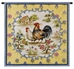 Country Roosters Wall Tapestry - C-2163