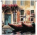 Venetian Gondolas I Wall Tapestry - C-2262