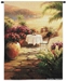Courtyard View II Wall Tapestry - C-2460