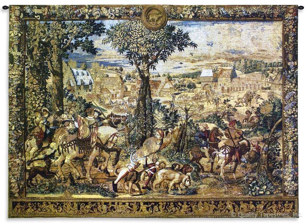 Hunt of Maximilian Wall Tapestry C-2482, 2482-Wh, 2482C, 2482Wh, 40-49Inchestall, 40H, 50-59Incheswide, 53W, Ancient, Antique, Art, Artist, S, Brown, Carolina, USAwoven, Cotton, Famous, Hanging, Horizontal, Hunt, Hunting, Masterpiece, Masterpieces, Maximilian, Maximilien, Medieval, Of, Old, Olde, Painting, Paintings, Seller, Tapestries, Tapestry, Top50, Vintage, Wall, World, Woven, Woven, Bestseller, tapestries, tapestrys, hangings, and, the, Maximilian, Maximilien, Maximillian