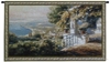 Balcony Wall Tapestry C-2549, Carolina, USAwoven, Tapestry, Coastal, Lakes, Landscape, Blue, Green, Borders, 50-59Incheswide, 30-39Inchestall, Horizontal, Cotton, Woven, Wall, Hanging, Tapestries, tapestries, tapestrys, hangings, and, the