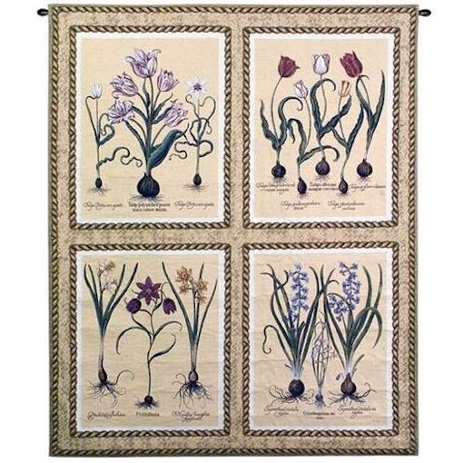 Botanical Simplicity Wall Tapestry C-2595, 2595-Wh, 2595C, 2595Wh, 40-49Incheswide, 43W, 50-59Inchestall, 53H, Art, Beige, Botanical, Bouquet, Brown, Carolina, USAwoven, Cotton, Cream, Floral, Flower, Flowers, Hanging, Of, Pedals, Simplicity, Tapestries, Tapestry, Vertical, Wall, White, Woven, tapestries, tapestrys, hangings, and, the