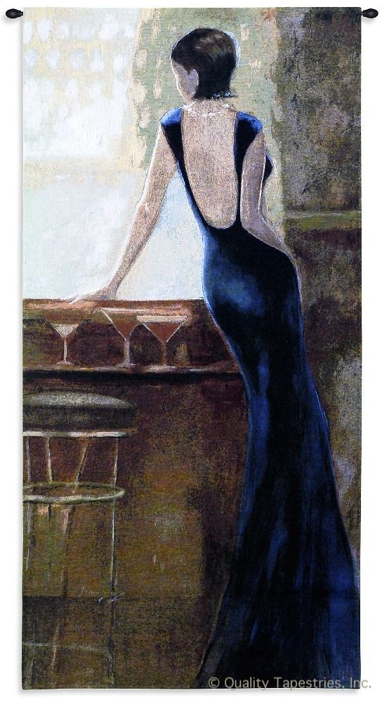 Woman in Long Dress Wall Tapestry C-2697, 10-29Incheswide, 2697-Wh, 2697C, 2697Wh, 27W, 50-59Inchestall, 53H, Art, Ashley, Carolina, USAwoven, Cotton, Dress, Fashion, Folks, Hanging, In, Lady, Long, Man, People, Person, Persons, Purple, Tapestries, Tapestry, Vertical, Vvv, Wall, Woman, Women, Woven, tapestries, tapestrys, hangings, and, the