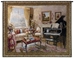 Music Room Grand Piano Wall Tapestry - C-2852
