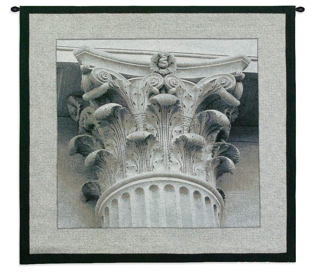 Column Architectural Detail Wall Tapestry C-2869, 2869-Wh, 2869C, 2869Wh, 50-59Inchestall, 50-59Incheswide, 53H, 53W, Architectural, Art, Carolina, USAwoven, Cityscape, Cityscapes, Column, Complex, Cotton, Cream, Design, Designs, Detail, Erope, Europe, European, Eurupe, Hanging, Intricate, Pattern, Patterns, Shapes, Square, Tapestries, Tapestry, Textile, Urope, Wall, White, Woven, tapestries, tapestrys, hangings, and, the