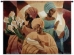 African Garb Three Ladies Wall Tapestry - C-2873