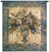 Tuscan Urn Cerulean Wall Tapestry - C-2918