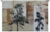 Parchment Trees II Wall Tapestry - C-3032