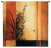 Li-Leger Hollyhock Garden II Wall Tapestry - C-3058