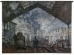 La Gare Saint-Lazare Wall Tapestry - C-3066
