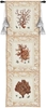 Coral Wall Tapestry C-3119, Carolina, USAwoven, Tapestry, Coastal, Beige, Red, 10-29Incheswide, 40-49Inchestall, Vertical, Cotton, Woven, Wall, Hanging, Tapestries, tapestries, tapestrys, hangings, and, the
