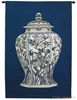 Oriental Blue I Vase Jar Wall Tapestry C-3154M, &, 10-29Incheswide, 26W, 30-39Inchestall, 30-39Incheswide, 3122-Wh, 3122C, 3122Wh, 3154-Wh, 3154C, 3154Cm, 3154Wh, 36H, 38W, 50-59Inchestall, 53H, Art, Asia, Asian, Blue, Carolina, USAwoven, Chinese, Cotton, Group, Hanging, I, Japanese, Jar, Orient, Oriental, Pottery, Tapestries, Tapestry, Urns, Vase, Vertical, Wall, White, Woven, tapestries, tapestrys, hangings, and, the
