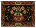 Potted Folk Floral Wall Tapestry - C-3205