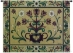 Heritage Floral Yellow Wall Tapestry - C-3295