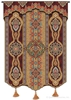 Indian Prema Earth Wall Tapestry C-3296, 3296-Wh, 3296C, 3296Wh, 50-59Incheswide, 52W, 60-69Inchestall, 62H, Art, Ashley, Brown, Carolina, USAwoven, Complex, Cotton, Design, Designs, Earth, Hanging, Indian, Intricate, Pattern, Patterns, Prema, Shapes, Tapestries, Tapestry, Textile, Vertical, Vvv, Wall, Woven, tapestries, tapestrys, hangings, and, the