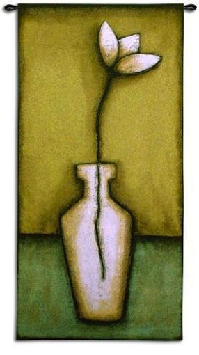 Water Blossoms II Wall Tapestry C-3566, 10-29Incheswide, 27W, 3566-Wh, 3566C, 3566Wh, 50-59Inchestall, 53H, Abstract, Art, Beige, Blossoms, Botanical, Carolina, USAwoven, Contemporary, Cotton, Cream, Floral, Flower, Flowers, Group, Hanging, Ii, Modern, Pedals, Tapastry, Tapestries, Tapestry, Tapistry, Vertical, Wall, Water, Woven, tapestries, tapestrys, hangings, and, the