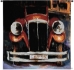 Vintage Classic Car Abstract Wall Tapestry - C-3574