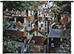 European Rooftops Abstract Wall Tapestry - C-3613