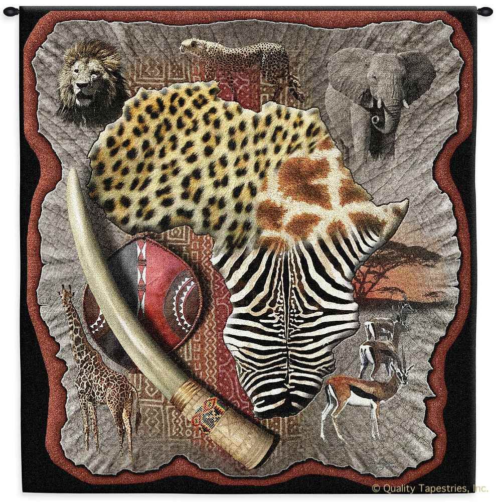 Map of Africa Wall Tapestry C-3628, 3628-Wh, 3628C, 3628Wh, 50-59Inchestall, 50-59Incheswide, 51H, 53W, Africa, Animal, Animals, Antique, Art, Carolina, USAwoven, Cheetah, Cotton, Elephant, Giraffe, Grande, Gray, Hanging, Heads, Hemisphere, Hemispheres, Lion, Map, Maps, Of, Old, Olde, Pangea, Square, Tapastry, Tapestries, Tapestry, Tapistry, Tusk, Vintage, Wall, Wild, World, Woven, Zebra, tapestries, tapestrys, hangings, and, the