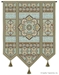 Indian Masala Mint Motif Wall Tapestry - C-3673