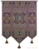 Indian Three Points Motif Wall Tapestry C-3695, 3695-Wh, 3695C, 3695Wh, 50-59Incheswide, 53W, 60-69Inchestall, 67H, Art, Brown, Carolina, USAwoven, Complex, Cotton, Design, Designs, Hanging, Indian, Intricate, Motif, Pattern, Patterns, Points, Shapes, Tapestries, Tapestry, Textile, Three, Vertical, Wall, Woven, tapestries, tapestrys, hangings, and, the