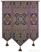 Indian Three Points Motif Wall Tapestry - C-3695