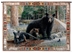 Mother Bear & Cubs Wall Tapestry - C-3759