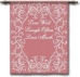 Live Well Pink Wall Tapestry - C-3895