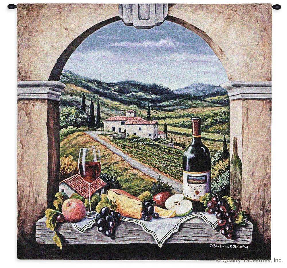 Tuscan Vineyard Road Wall Tapestry C-4020, 4020-Wh, 4020C, 4020Wh, 50-59Inchestall, 50-59Incheswide, 53H, 53W, Abstract, Alcohol, Apple, Arch, Archway, Art, Beige, Bottle, Carolina, USAwoven, Cheese, Contemporary, Cotton, Earth, Erope, Europe, European, Eurupe, Field, Fruit, Grapes, Green, Hanging, Italian, Italy, Landscape, Landscapes, Life, Modern, Old, Purple, Road, Scene, Spirits, Square, Still, Tapastry, Tapestries, Tapestry, Tapistry, Tuscan, Tuscany, Urope, Vineyard, Wall, Wine, Woven, tapestries, tapestrys, hangings, and, the
