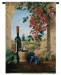 European Rose Still Life Wall Tapestry - C-4038