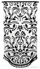 Black & White Motif Wall Tapestry C-4060, &, 30-39Incheswide, 35W, 4060-Wh, 4060C, 4060Wh, 60-69Inchestall, 68H, Art, Black, Carolina, USAwoven, Complex, Cotton, Design, Designs, Hanging, Intricate, Long, Motif, Panel, Pattern, Patterns, Shapes, Tall, Tapestries, Tapestry, Textile, Vertical, Wall, White, Woven, tapestries, tapestrys, hangings, and, the