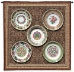 Spring Porcelain China Plates Wall Tapestry - C-4109