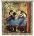 Ballet Dancers in Blue Wall Tapestry - C-4127