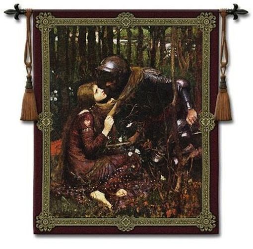 Damsel in Distress Wall Tapestry C-4171, 40-49Incheswide, 4171-Wh, 4171C, 4171Wh, 44W, 50-59Inchestall, 53H, Art, Artist, Belle, S, Carolina, USAwoven, Cotton, Dame, Damsel, Dark, Distress, Erope, Europe, European, Eurupe, Famous, Folks, Hanging, In, La, Lady, Man, Masterpiece, Masterpieces, Medieval, Merci, Old, Painting, Paintings, People, Person, Persons, Sans, Seller, Tapestries, Tapestry, Urope, Vertical, Wall, Woman, Women, World, Woven, Woven, tapestries, tapestrys, hangings, and, the