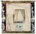 Nautical Motif Sailboat Wall Tapestry - C-4562