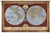 Vintage Old World Map Wall Tapestry - C-4568