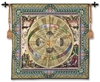 Copernican System Wall Tapestry C-4586, 4586-Wh, 4586C, 4586Wh, 50-59Inchestall, 50-59Incheswide, 52H, 57W, Antique, Art, Carolina, USAwoven, Copernican, Cotton, Grande, Green, Hanging, Hemisphere, Hemispheres, Map, Maps, Medieval, Old, Olde, Square, Sun, System, Tapestries, Tapestry, Vintage, Wall, World, Woven, tapestries, tapestrys, hangings, and, the