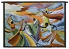 Skydancer Abstract Wall Tapestry Tapestries, African